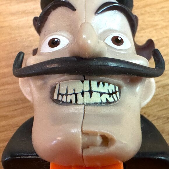 PEZ Candy Dispenser Meet the Robinsons Bowler Hat Guy, Orange Stem, China, 2007 - Picture 9 of 16